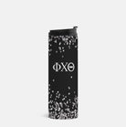 Phi Chi Theta Thermal Tumbler 16 oz. Glitter - Custom Gifts Travel Mug