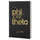 Phi Chi Theta Personalized Leatherette Notebook Journal