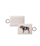 Butler Bulldog "B" University Vegan Leather Keychain Card Holder