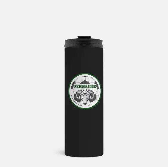 Pennridge Women's Thermal Tumbler 16 oz. - Ram Black Drinkware