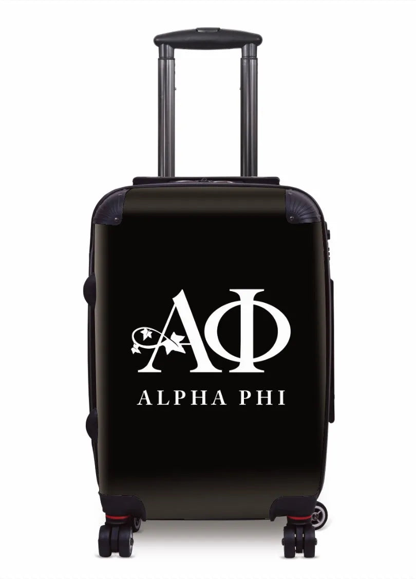 Alpha Phi Carry-on Suitcase Black Suitcases