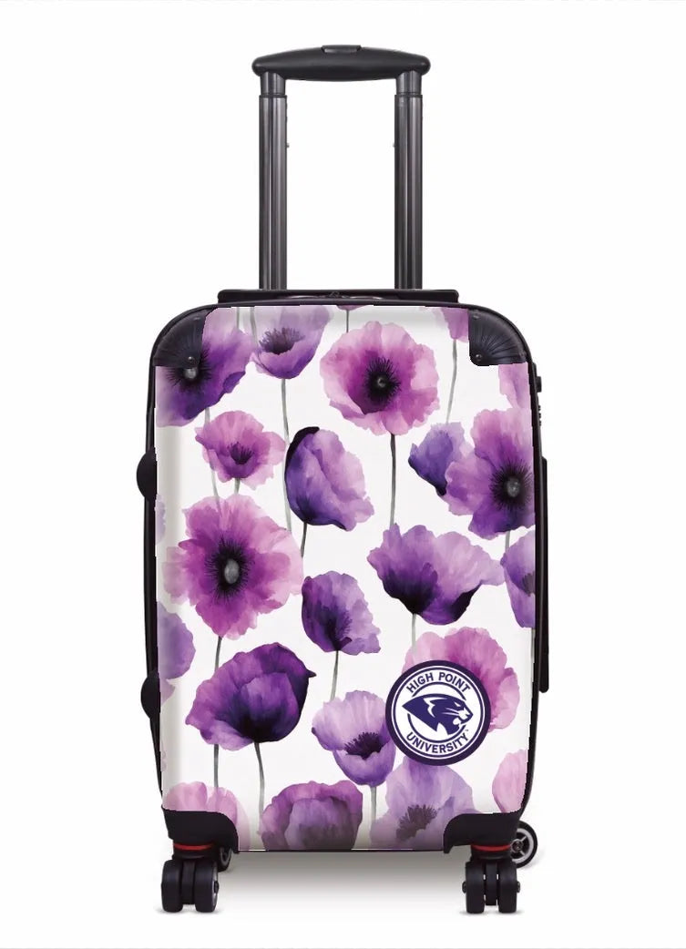 High Point University Carry-On Suitcase - Petals Suitcases