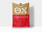 Theta Chi XL 60x80 Blanket Coat of Arms | Official Custom Greek Gifts