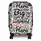 Alpha Chi Omega Carry-on Luggage - Expression Art Suitcases