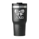 Alpha Chi Omega RTIC 20 oz Essential Tumbler - Bow  - Campus Greek Fit