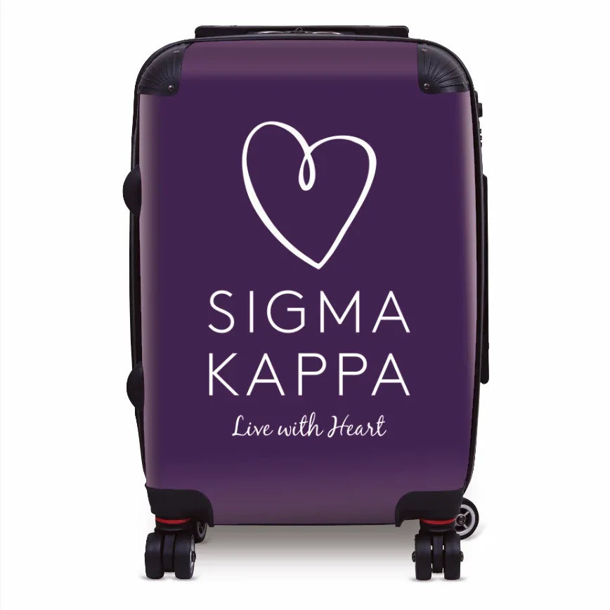 Sigma Kappa Carry-on Luggage - Traditional Suitcases