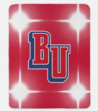 Belmont University Throw Blanket XL 60x80 - BU Flashing Lights | Gifts