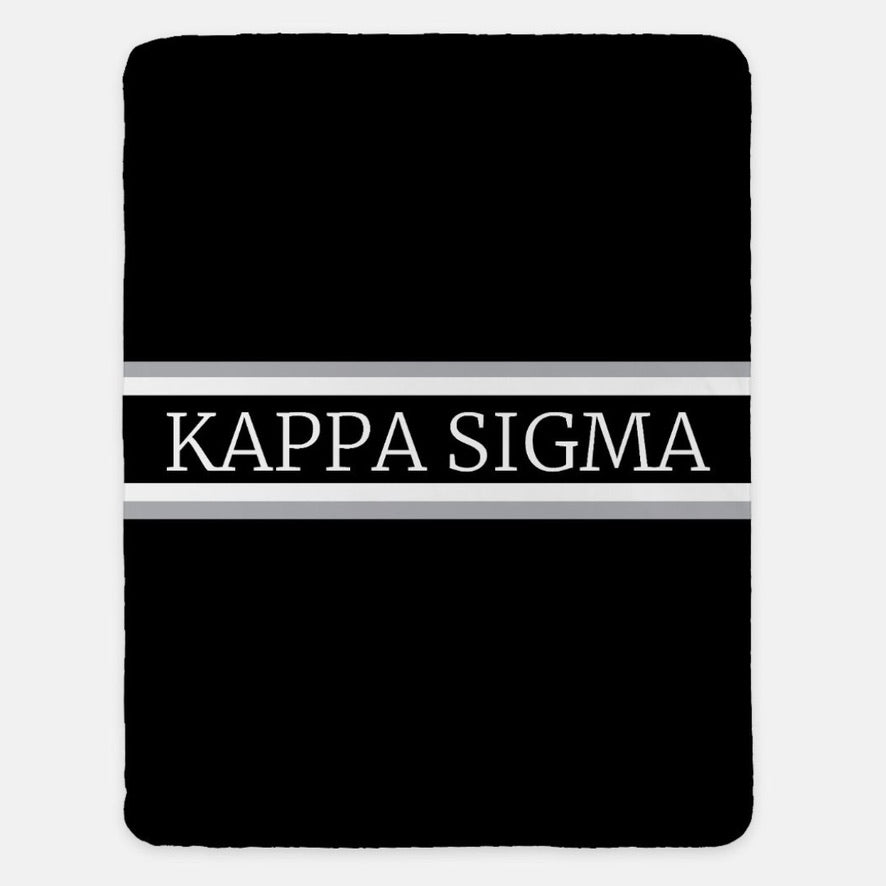 Kappa Sigma XL 60x80 Blanket - Traditional Center Band | Official Merch