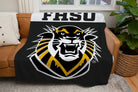 FHSU Sherpa Blanket - Wide Band  60"x80" | Custom Gifts and Decor