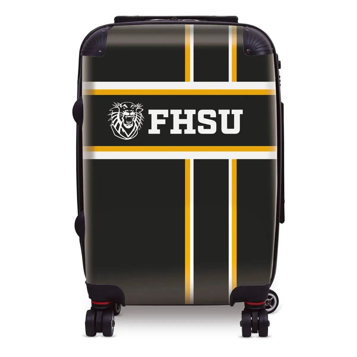 FHSU Carry-On Suitcase - Cross Stripes Suitcases