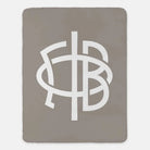 GPhiB XL 60x80 Sherpa Throw Blanket - Greek Letters A La Mode