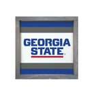 Georgia State University Sign - Traditional Stripes - 12"x12" | Custom Gifts | Official Merchandise | Festive Fit Home