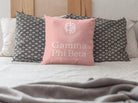 Gamma Phi Beta 18" Traditional Throw Pillow Blush Lifestyle