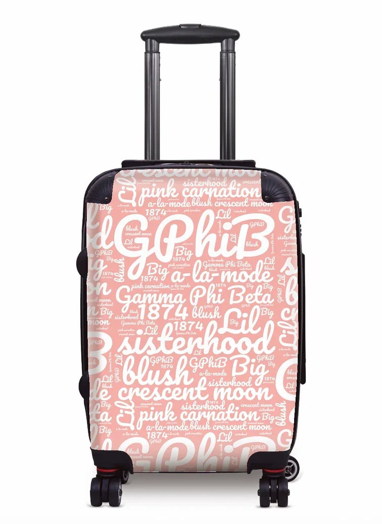 Gamma Phi Beta Carry-on Suitcase - Expression Art Brush