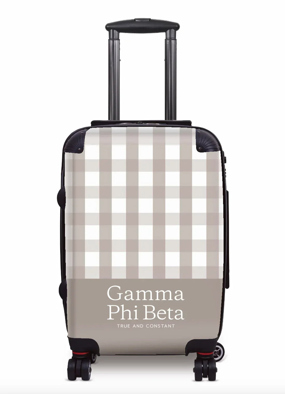 Gamma Phi Beta Carry-on Suitcase Gingham A-La-Mode