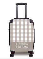 Gamma Phi Beta Carry-on Suitcase Gingham A-La-Mode