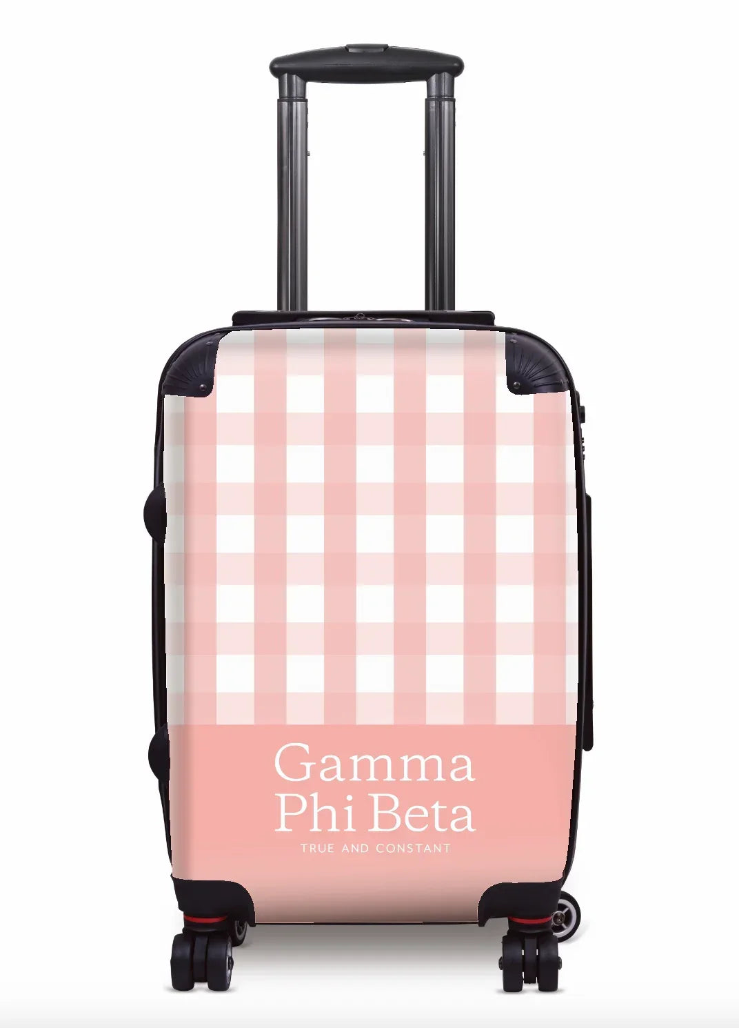 Gamma Phi Beta Carry-on Suitcase -Gingham Brush
