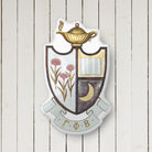 Gamma Phi Beta Crest Custom-Shape Throw Pillow | GPhiB Gifts