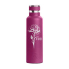 Gamma Phi Beta RTIC 20 oz Ceramic Lined Water Bottle Tumbler - Carnation