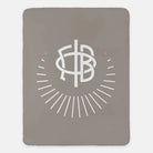 Gamma Phi Beta XL 60x80 Sherpa Throw Blanket - Crescent A-La-Mode