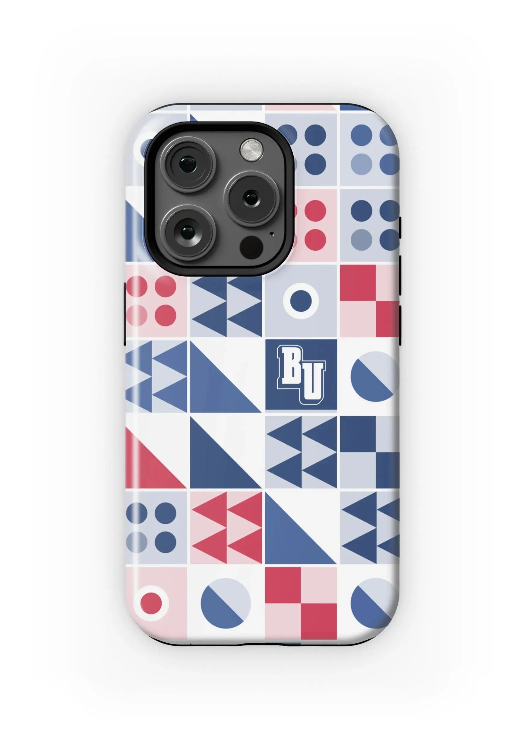 Belmont University iPhone 16, 15, 14, 13 Mobile Phone Case - Geo Matte Mobile Phone Cases