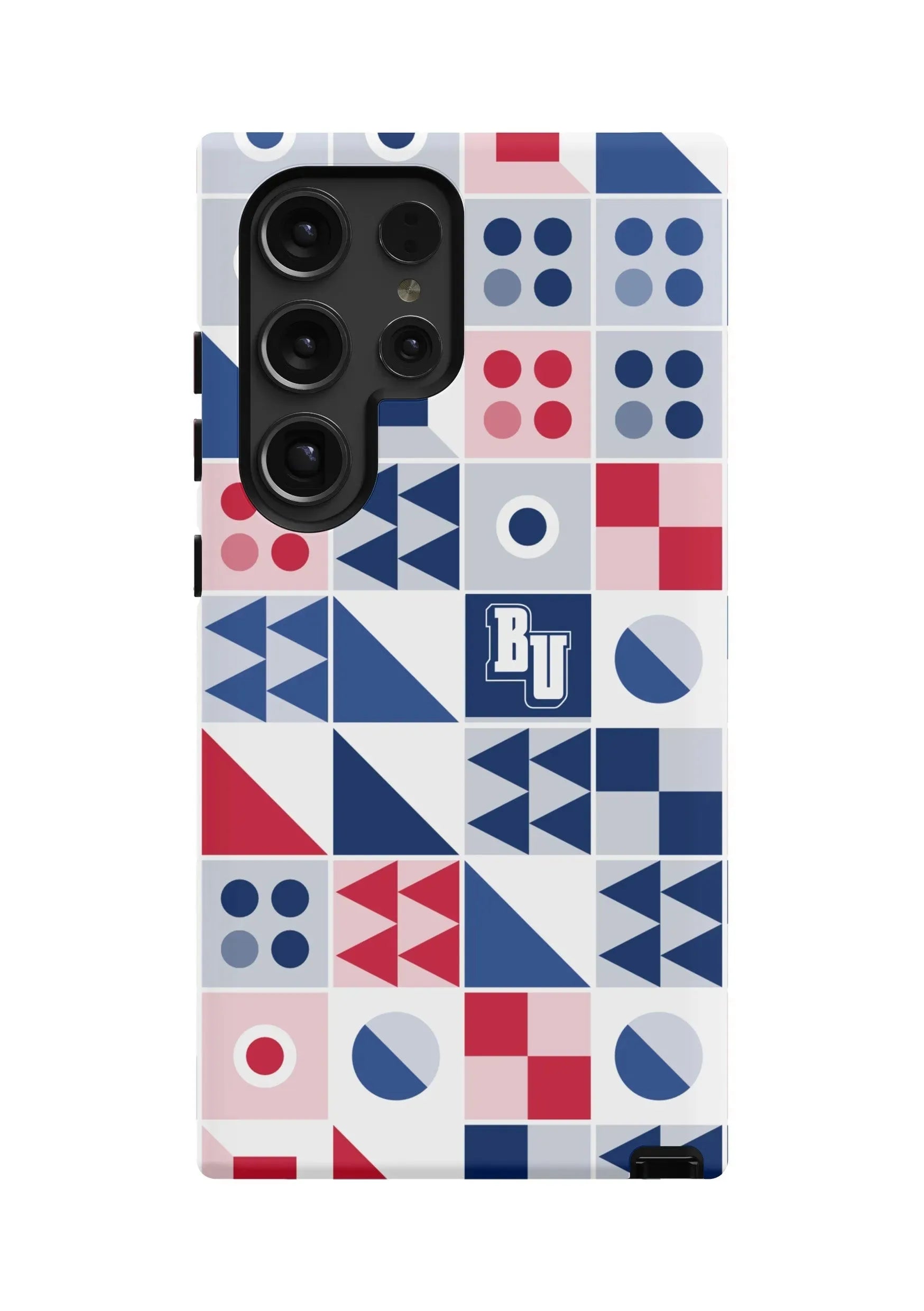 Belmont University Samsung Galaxy 24, 23 Mobile Phone Case - Geo Matte Mobile Phone Cases