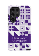 High Point University Galaxy S24, S23 Mobile Phone Case - Zig Zag