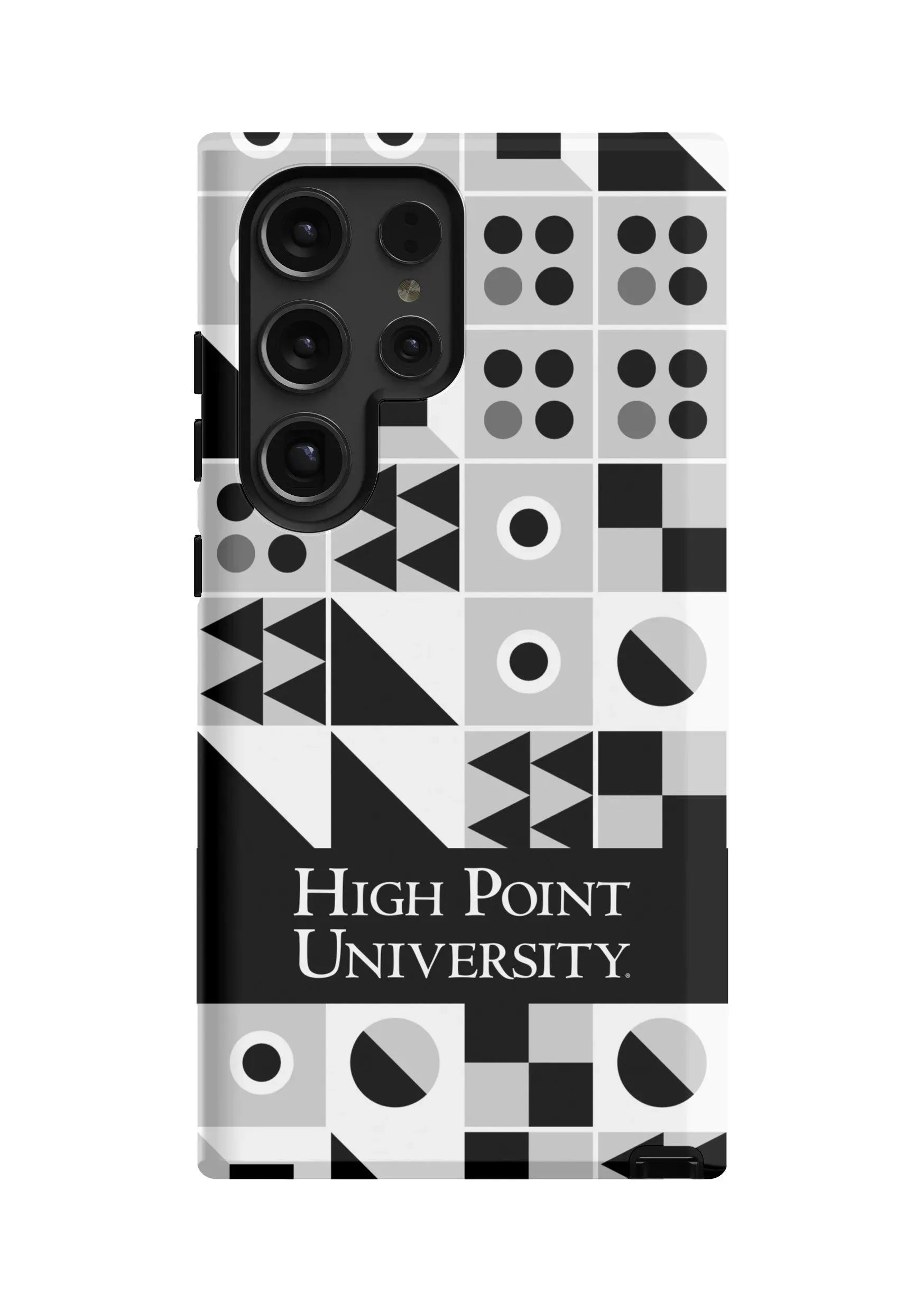 HPU Samsung Galaxy S24, S23 Mobile Phone Case - Geo Black Gloss Mobile Phone Cases