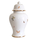 Gilded Butterflies Ginger Jars | Dorm Accessories | Dresser Accessories