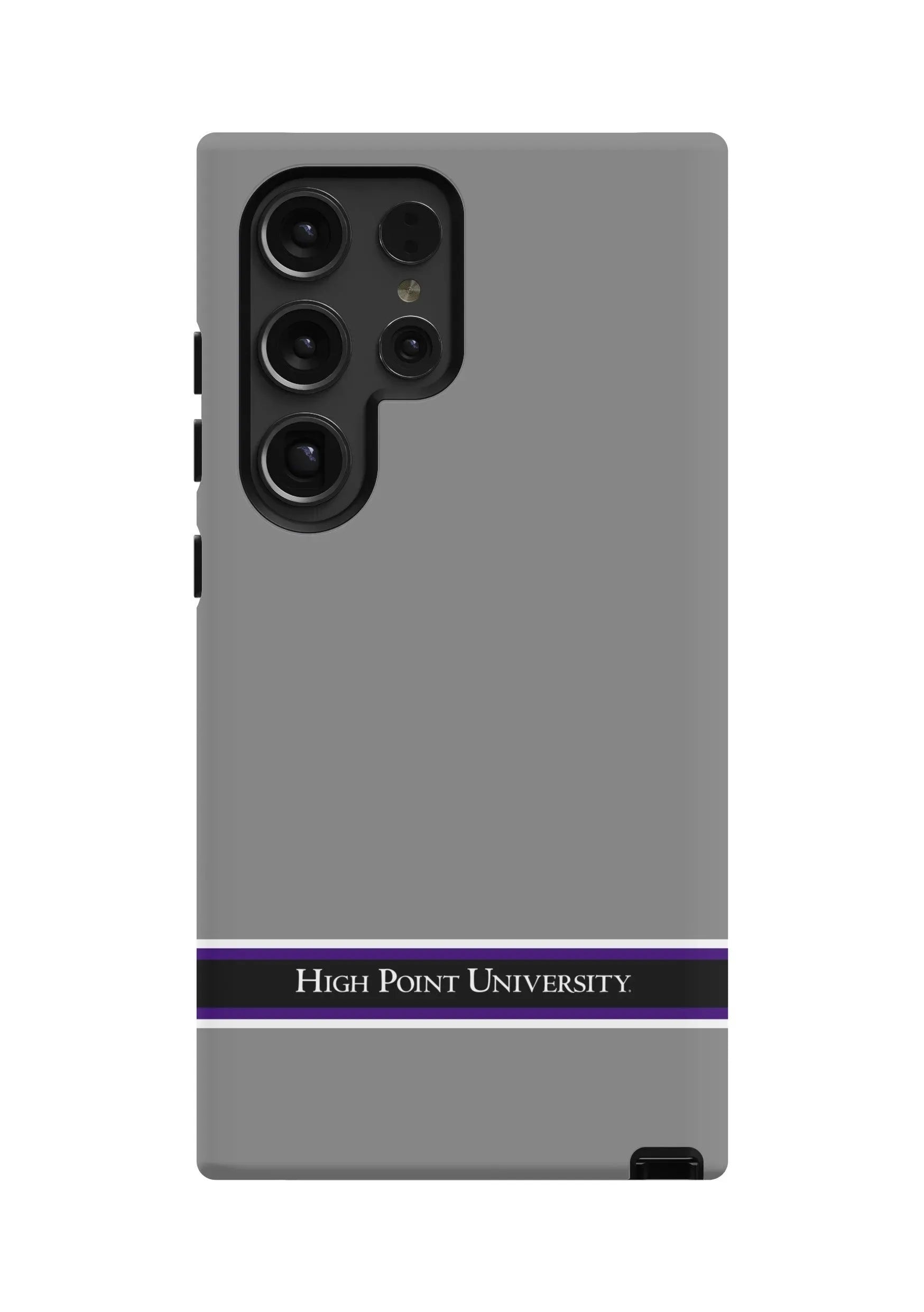 High Point University Samsung Galaxy S24, S23 Mobile Phone Case - Gray Matte Mobile Phone Cases