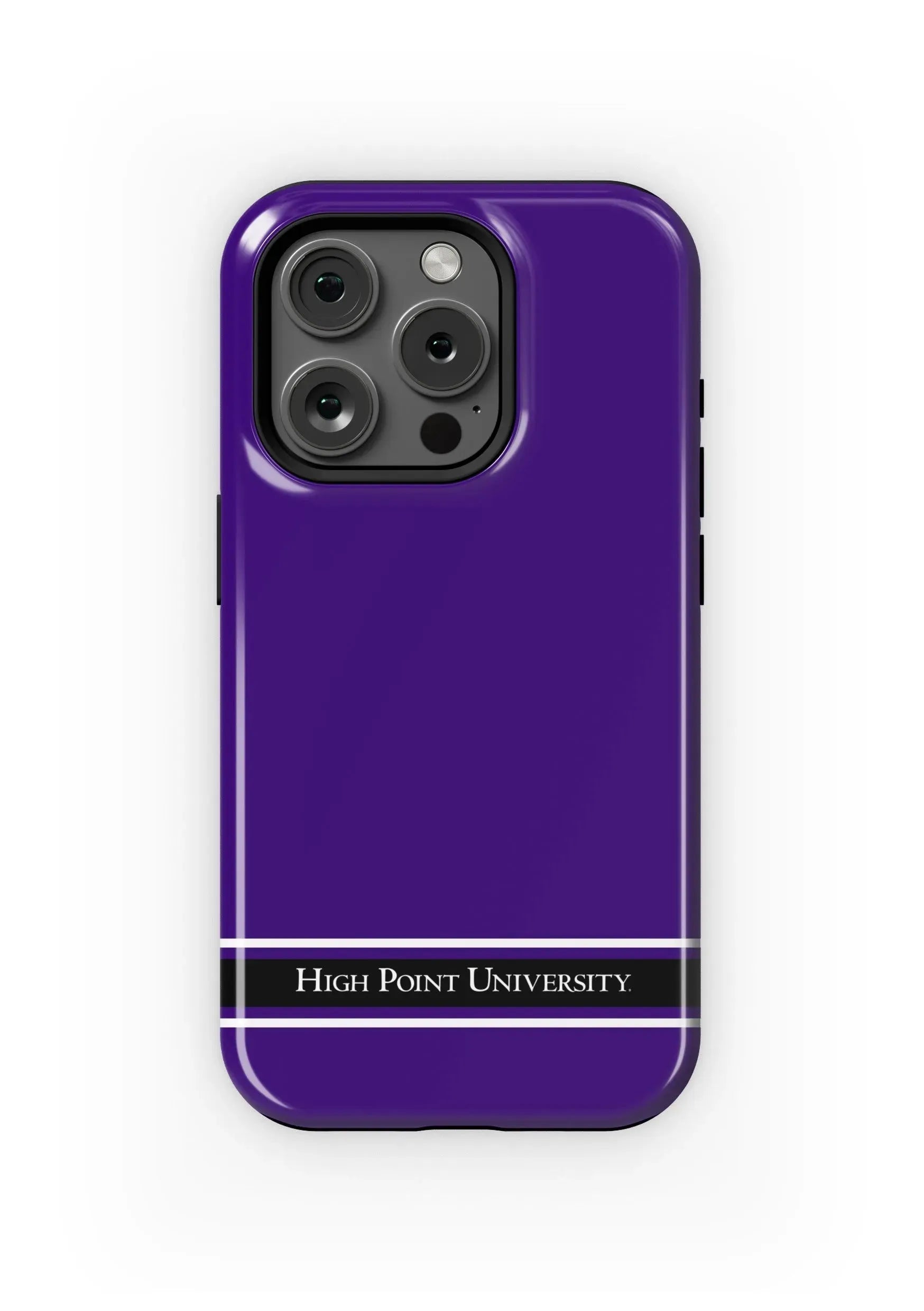 High Point University iPhone 15, 14, 13 Mobile Phone Case - Purple Gloss Mobile Phone Cases