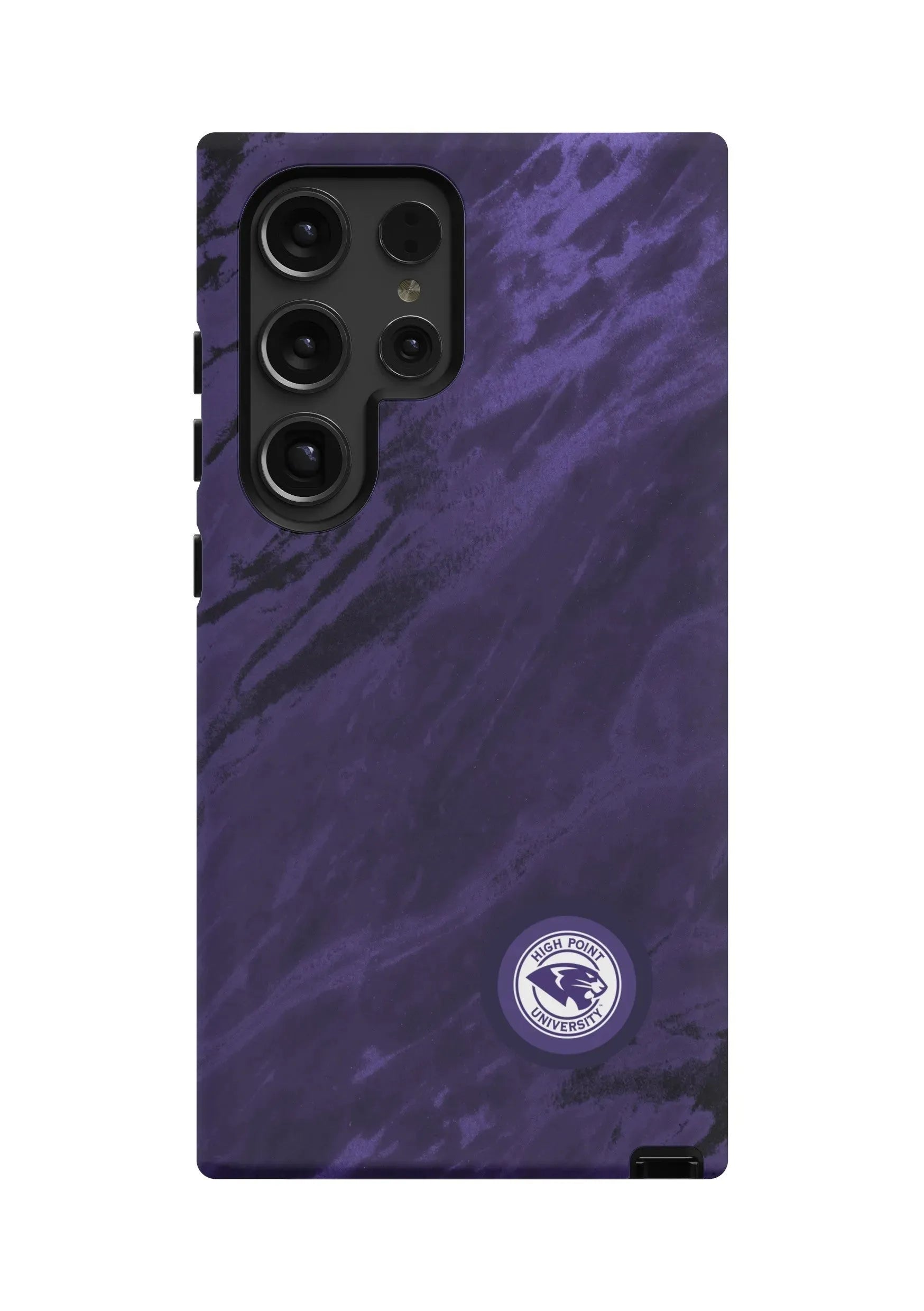High Point University Samsung Galaxy S24, S23 Mobile Phone Case - Marble Matte Mobile Phone Cases
