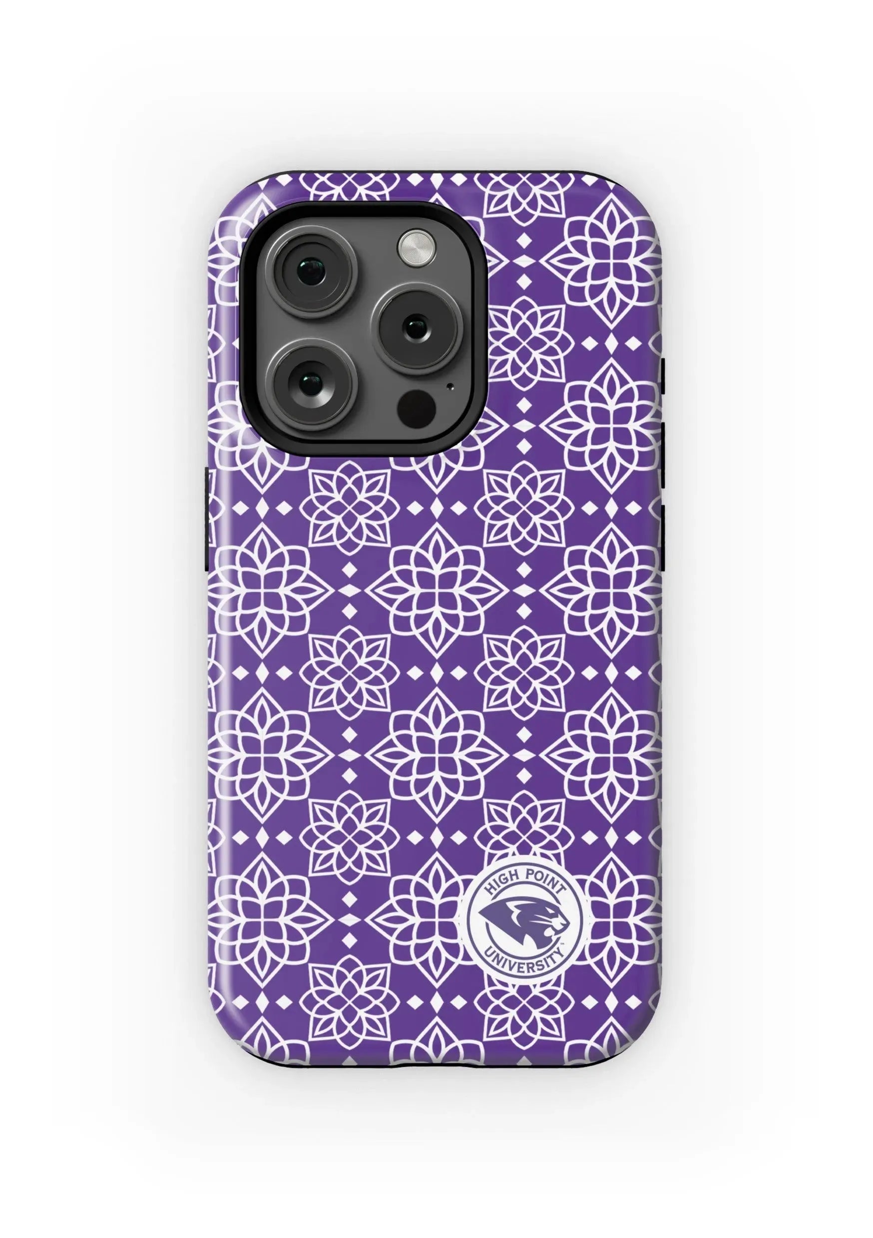 High Point University iPhone 15, 14, 13 Mobile Phone Case - Ornate Matte Mobile Phone Cases