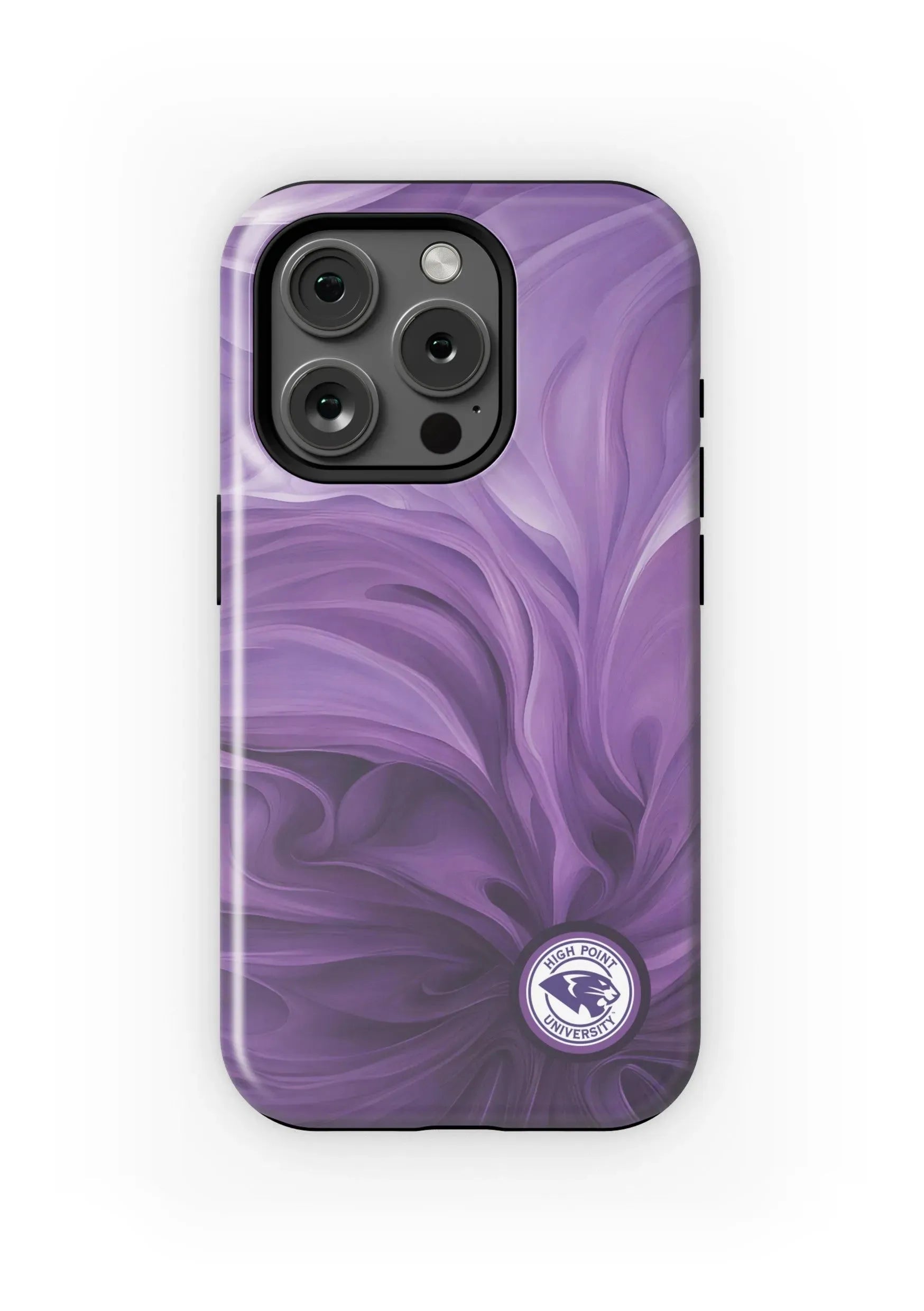 High Point University iPhone 15, 14, 13 Mobile Phone Case - Swirl Matte Mobile Phone Cases