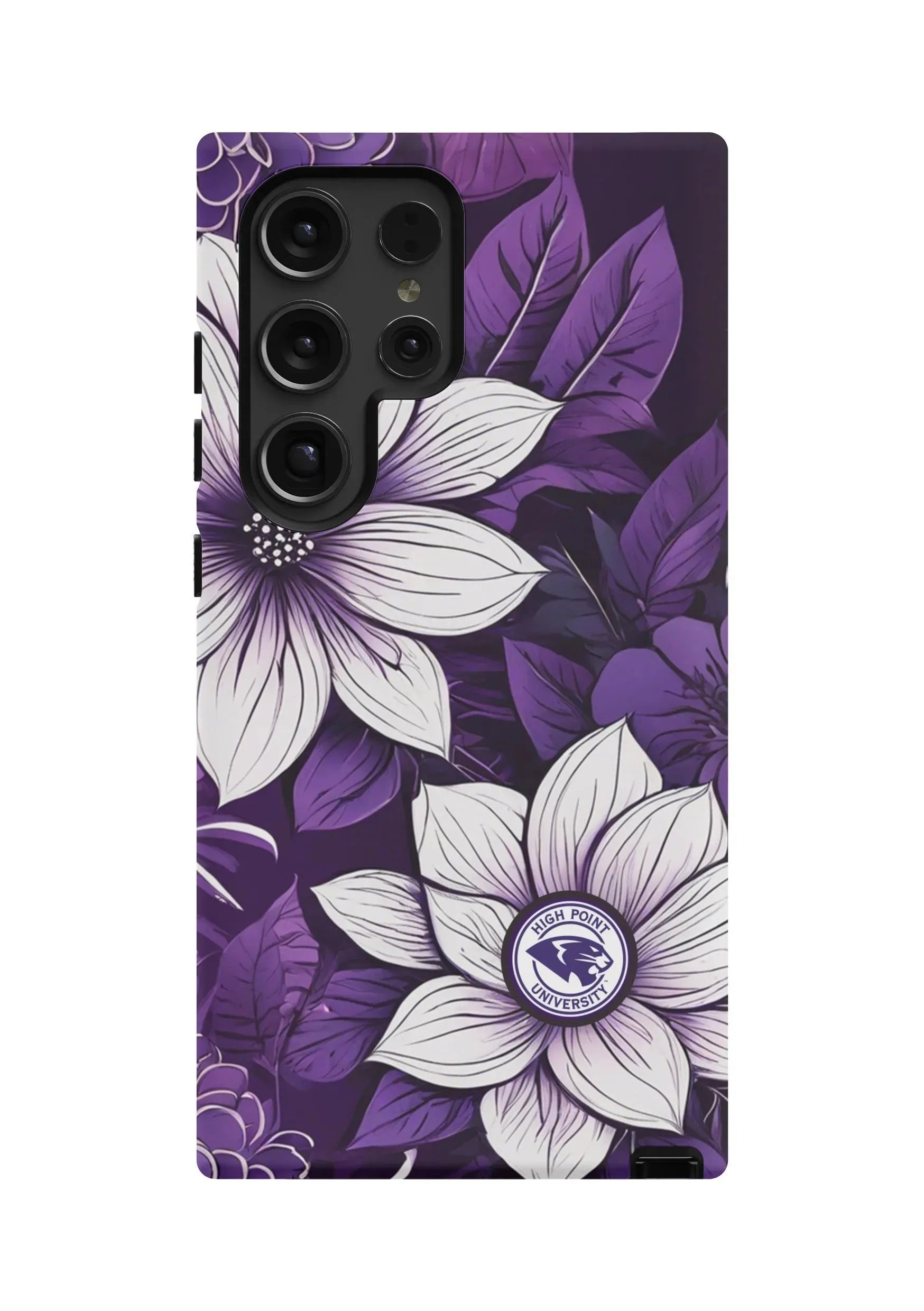 HPU Samsung Galaxy 24, 23 Mobile Phone Case - Floral Sketch Matte Mobile Phone Cases