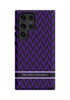 High Point University Samsung Galaxy 24, 23 Mobile Phone Case  Zig Zag