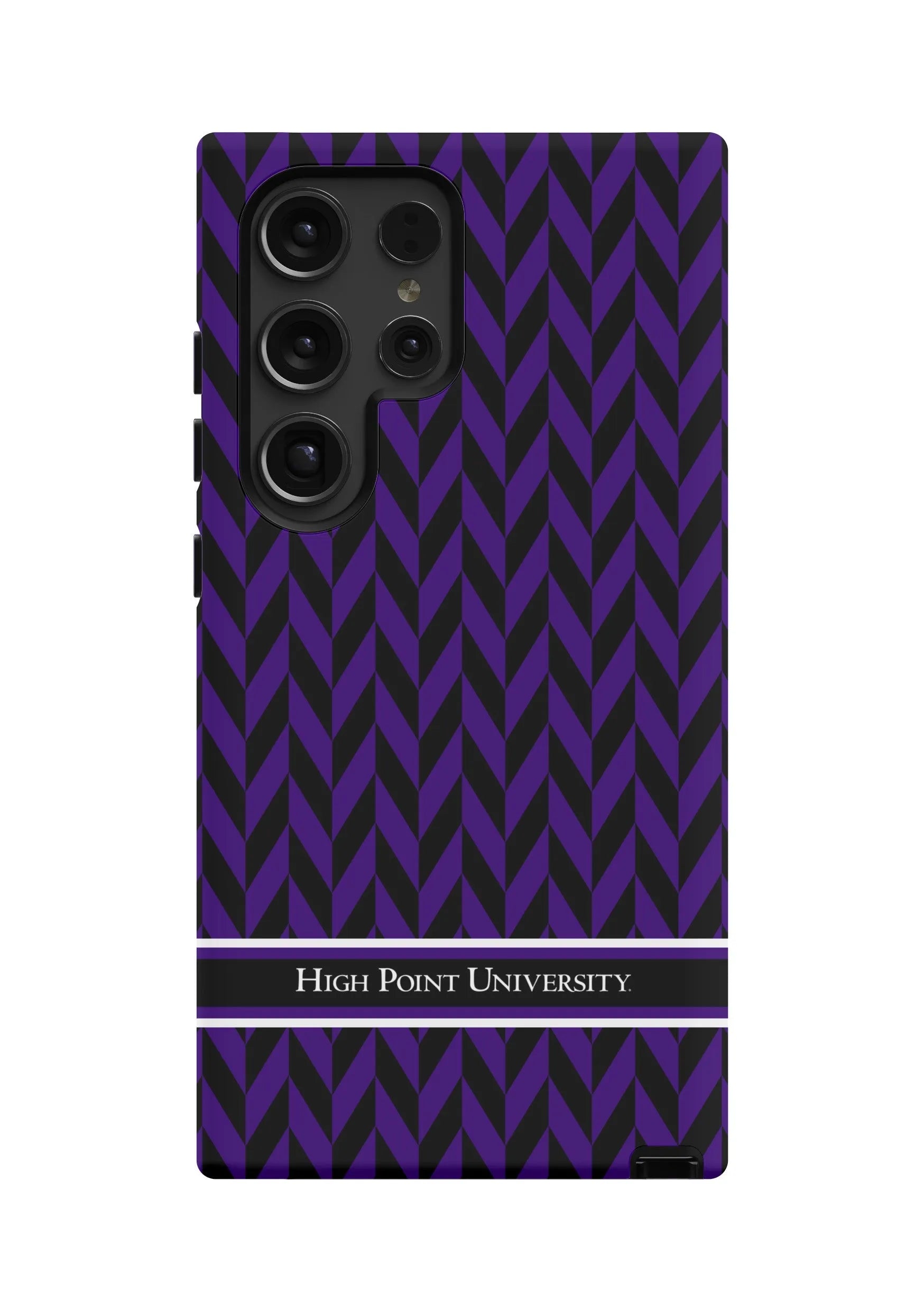 High Point University Samsung Galaxy 24, 23 Mobile Phone Case  Zig Zag