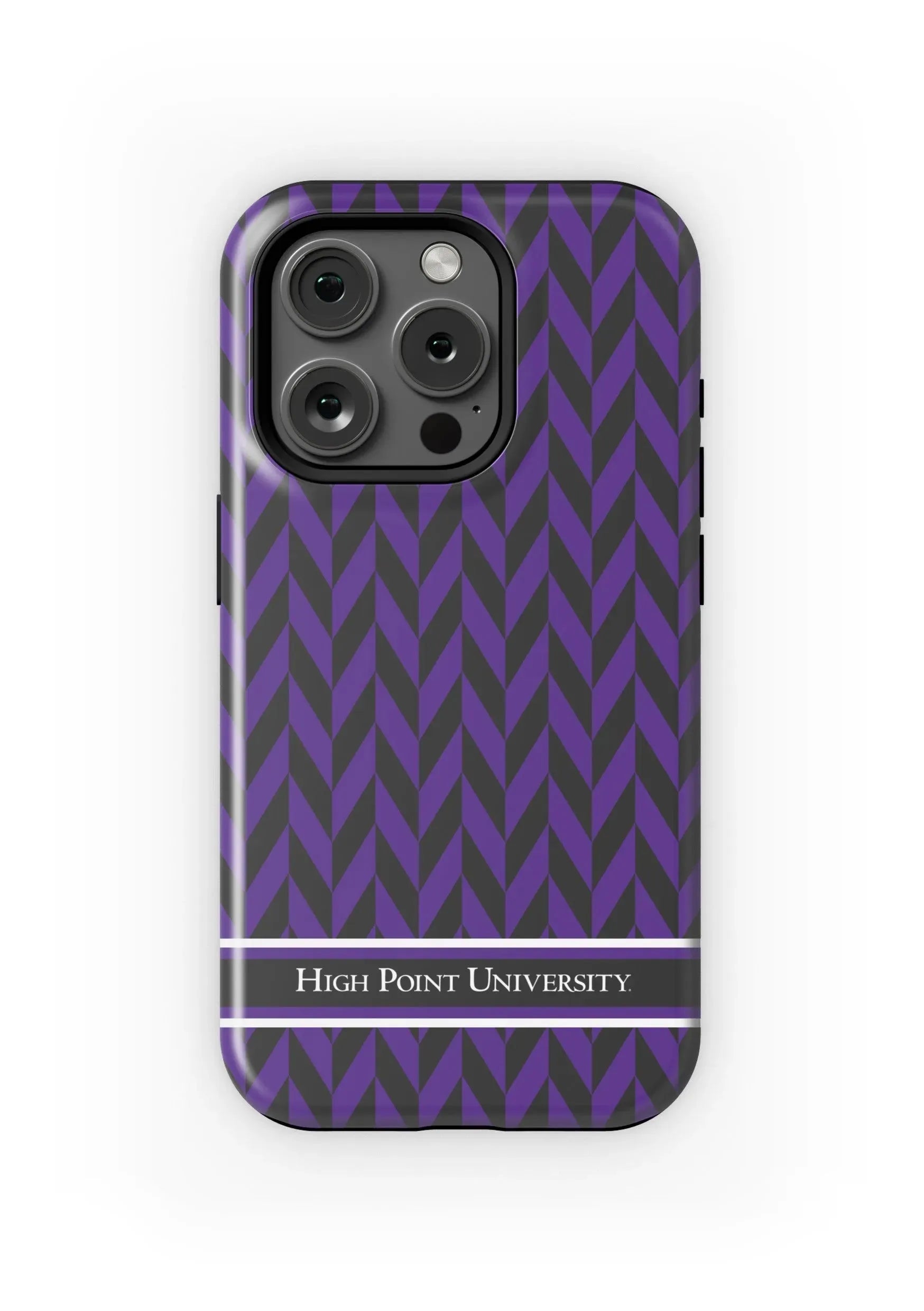 High Point University iPhone 15, 14, 13 Mobile Phone Case - Zig Zag Matte Mobile Phone Cases
