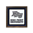 HPU High Point University 12x12 Wood Framed Sign Black | Gifts & Decor | Campus Greek Fit