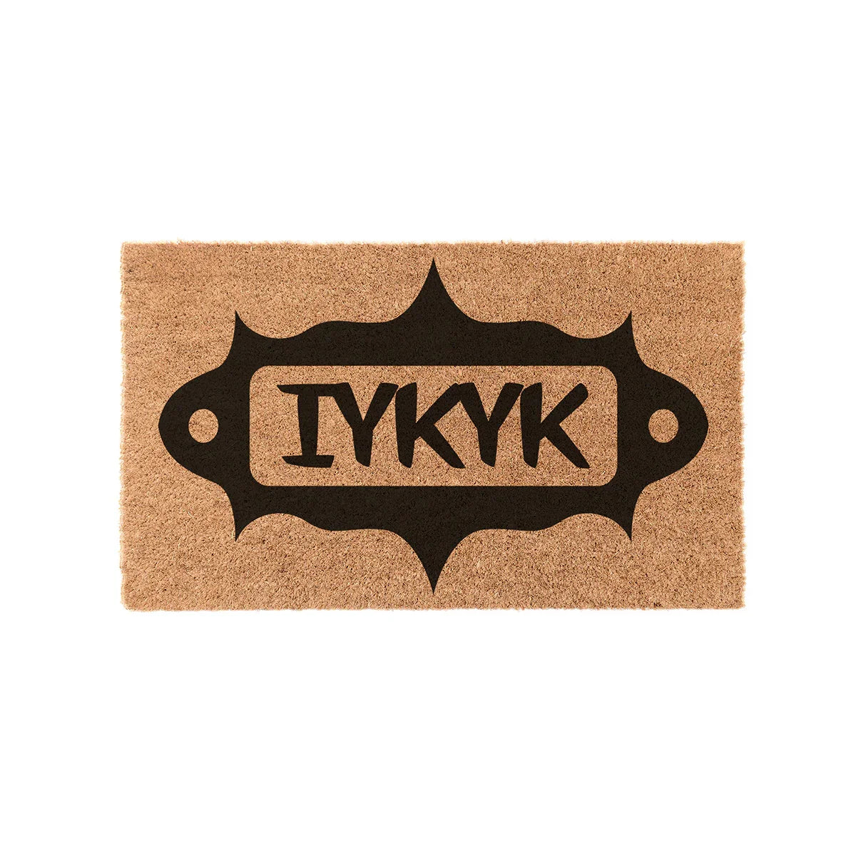 IYKYK Coir Doormat Door Mats