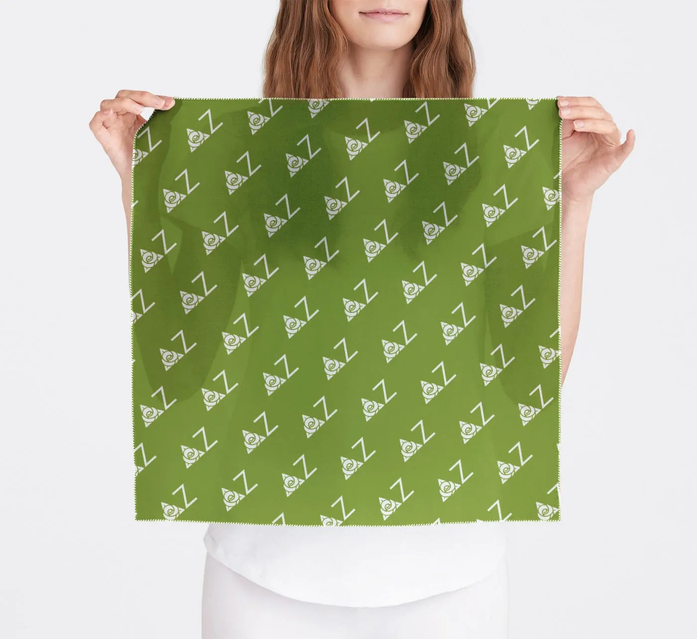 Delta Zeta Chiffon Bandana | DZ Purse Scarf Tie | Big Little Gifts