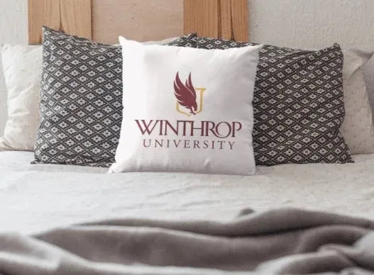 Winthrop University 18" Traditional Throw Pillow Cover Pillow Covers