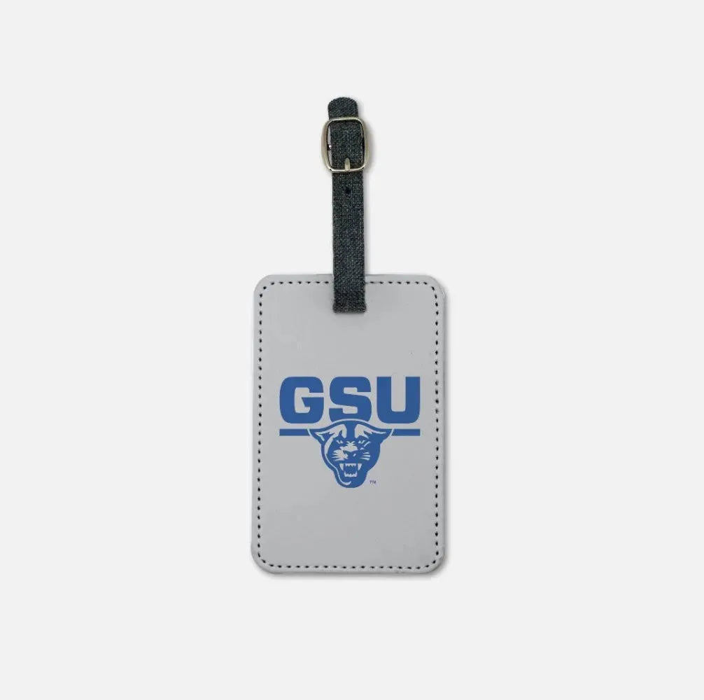 GSU Luggage Tag (Set of 2) Gray Luggage Tags