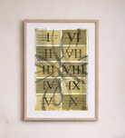 The Ten Commandments Art Prints | Spiritual Faith Gifts | Dorm Decor