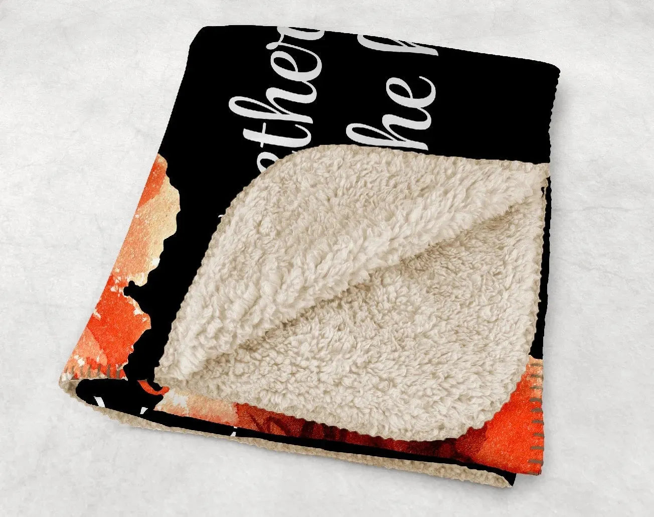 Alpha Chi Omega XL 60x80 Sherpa Throw Blanket Bold Red Carnations Throw Blankets