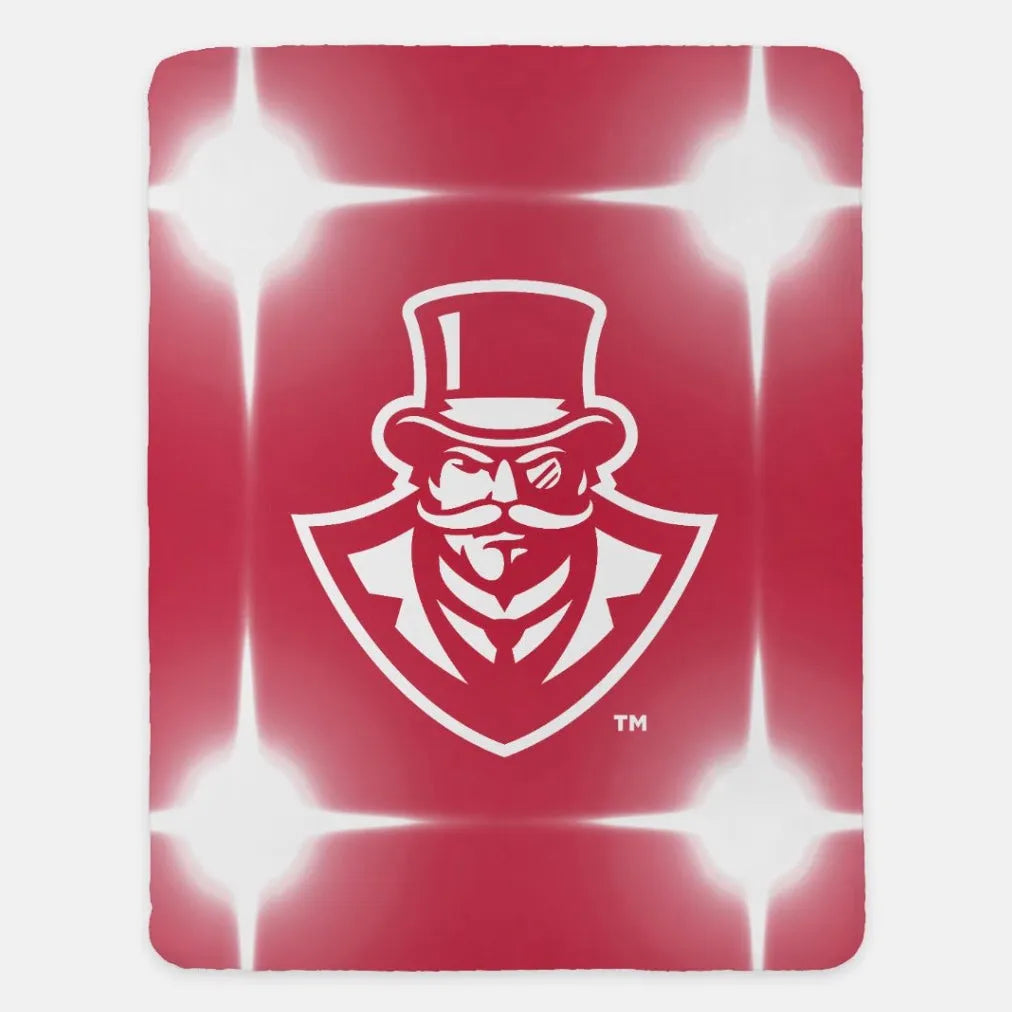 Austin Peay State XL 60x80 Blanket - Governor Flashing Lights | Gifts & Decor