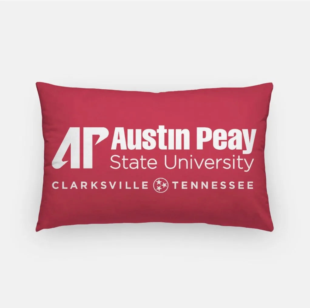 Austin Peay State University Lumbar Pillow Cover | Official Gifts 