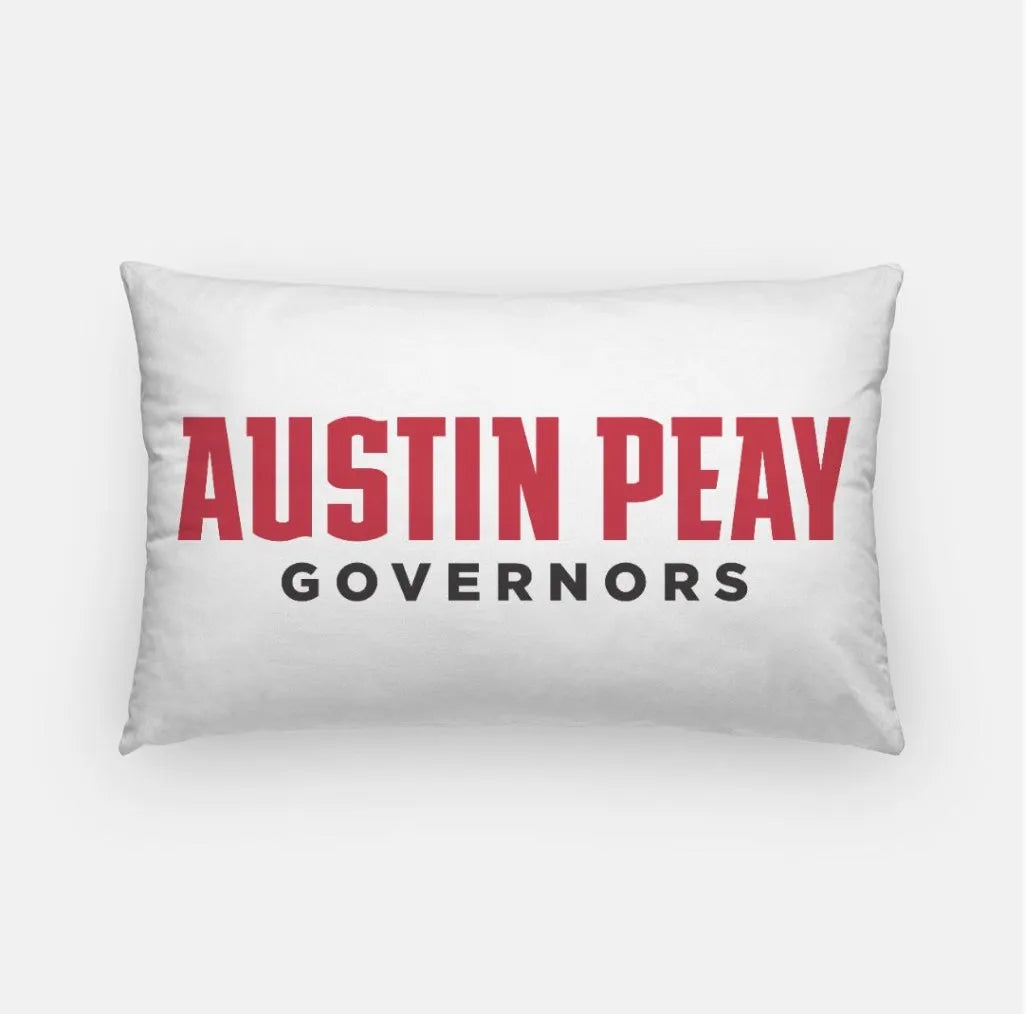 Austin Peay Governors Lumbar Pillow Cover | Official AP Gifts & Decor