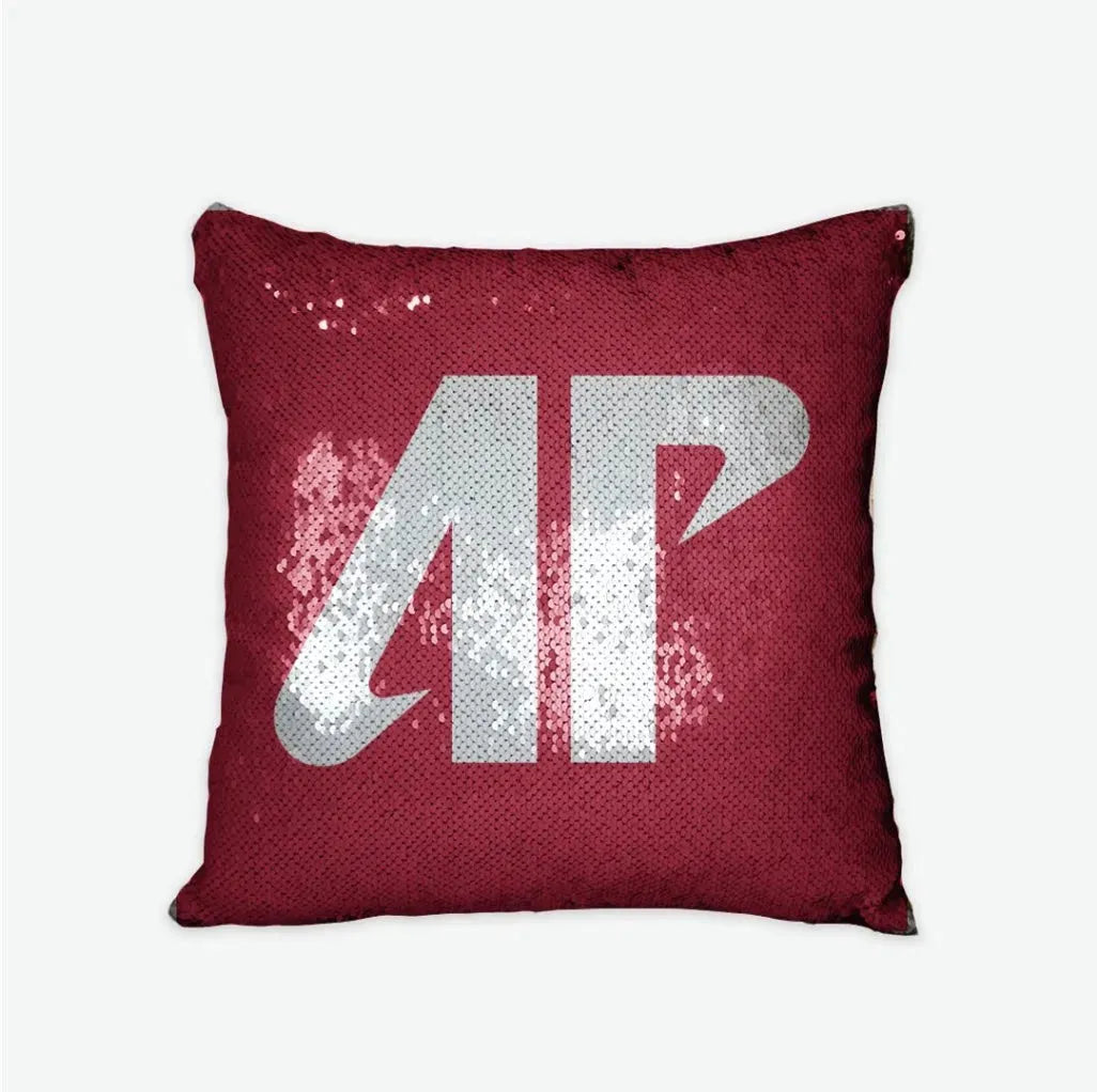 Austin Peay AP Sequin Pillow Cover Pillow Covers