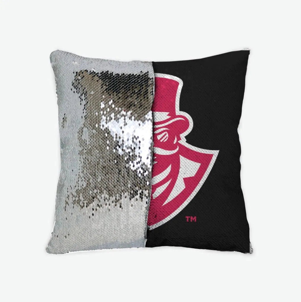 Austin Peay State University Sequin Pillow Cover | Dorm Decor | Gifts